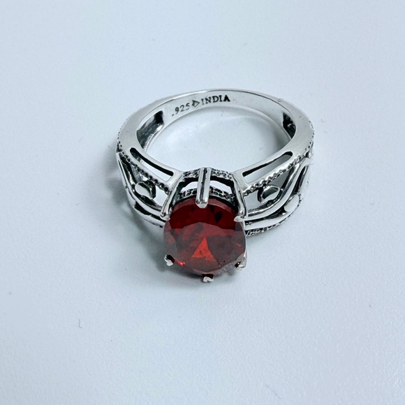Silpada Red and Silver Ring - Picture 3 of 14